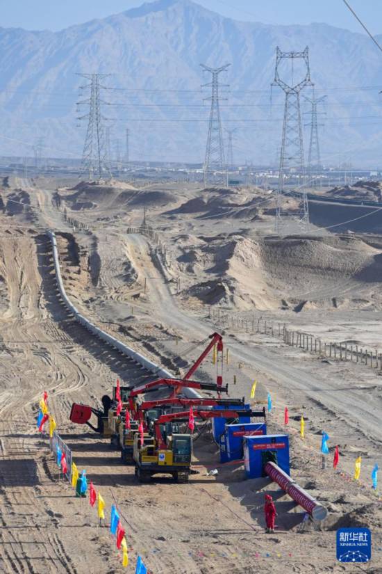 百事3登陆：气化南疆天然气管道工程全面开工建设